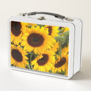 Escena floral de girasol radiante
