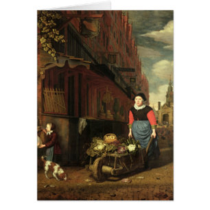 Escena holandesa del género, 1668