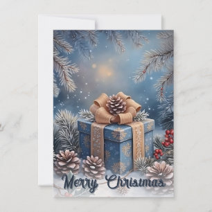 Escena Mágica de Navidad Regalo de Invierno