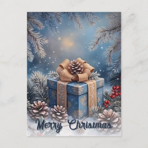 Escena Mágica de Navidad Regalo de Invierno