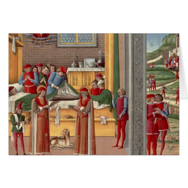 Escena medieval de la amputación (Anverso (Horizontal))