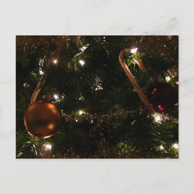 Escena navideña en árbol de Navidad III (Anverso)