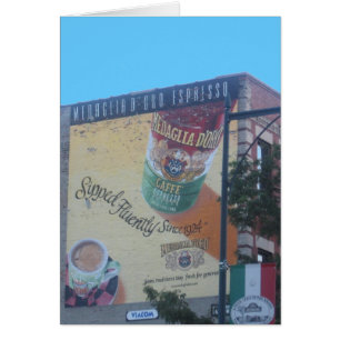 Escena nostálgica de la vecindad en "poca Italia "