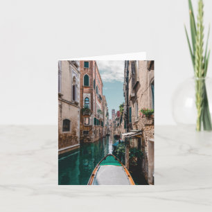 Escena Premium del Canal de Venecia Italia