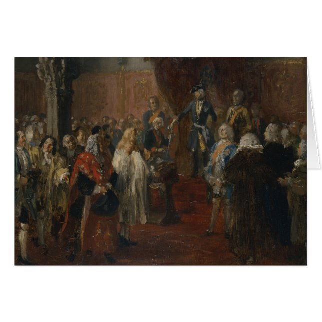 Escena silesia del homenaje, 1855 (Anverso (Horizontal))