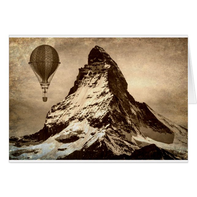 Escena steampunk del Matterhorn (Anverso (Horizontal))