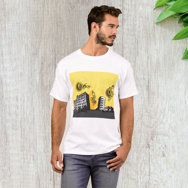 Escena urbana hombres camiseta (Subido por el creador)