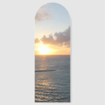 Escenario de Aruba sobre la cita del mar Caribe