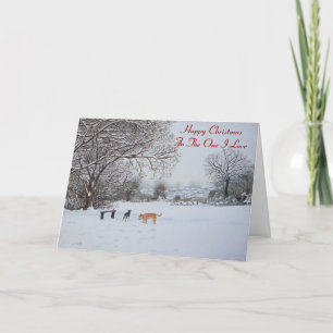 Escenario de la escena de nieve del perro navidad