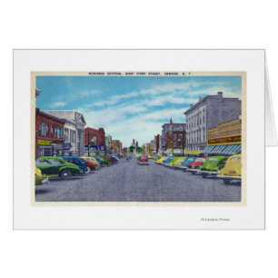 Escenario de la sección de negocios de West First 