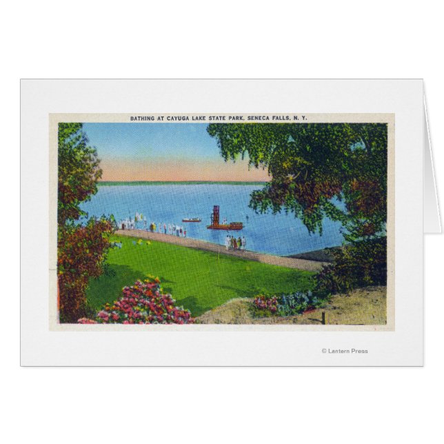 Escenario de natación en el Parque Estatal del Lag (Anverso (Horizontal))