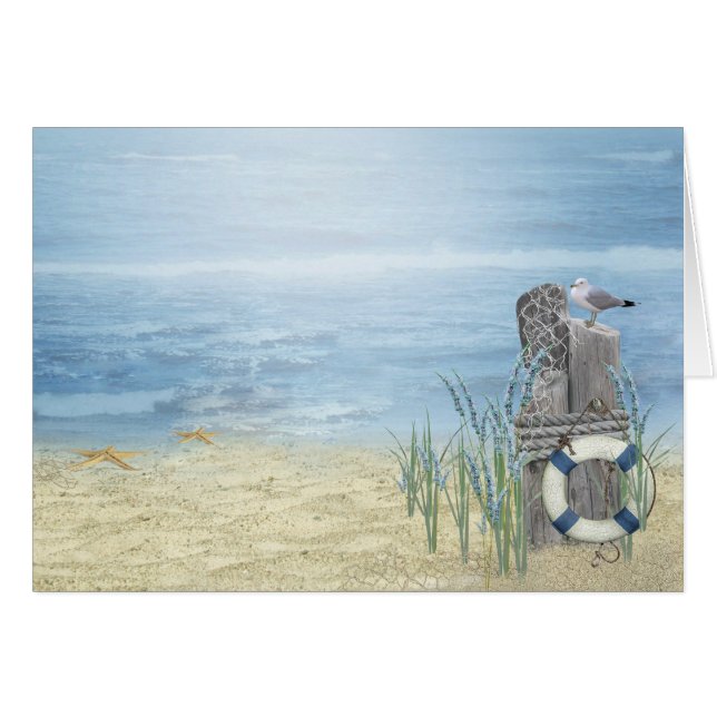 Escenario playero de verano (Anverso (Horizontal))