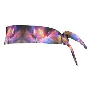 Escenario vibrante abstracto de arte en la nube de