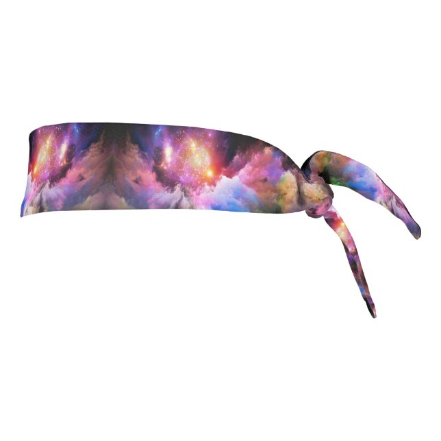 Escenario vibrante abstracto de arte en la nube de (Girar 90)