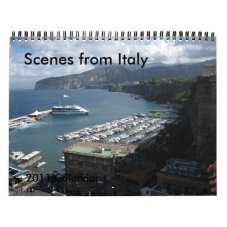 Escenas de Italia - calendario 2011