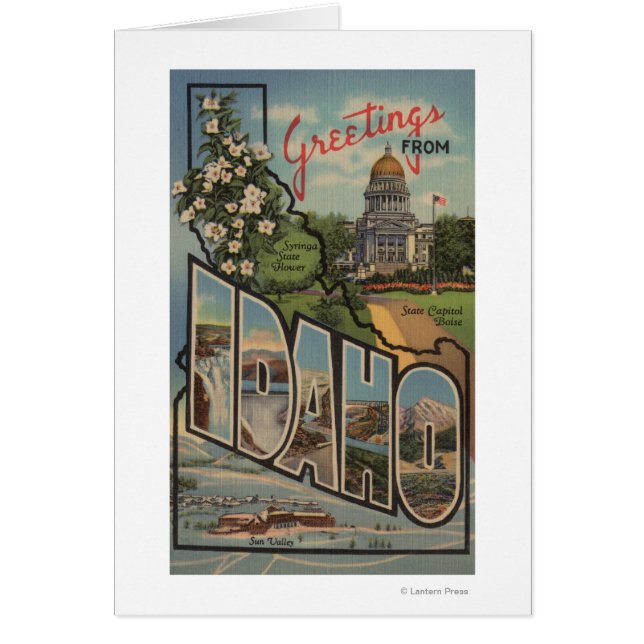 Escenas de letras grandes de IdahoIdaho (Frente)