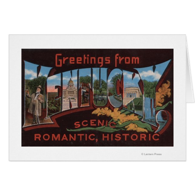 Escenas de letras grandes de Kentucky2 (Anverso (Horizontal))