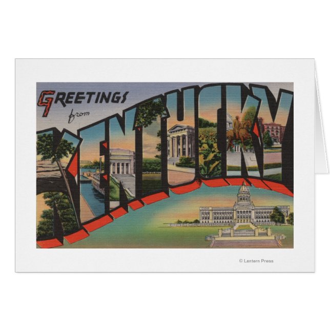 Escenas de letras grandes de KentuckyKentucky (Anverso (Horizontal))