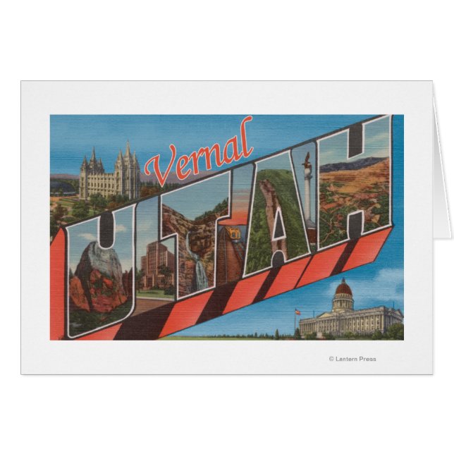 Escenas de letras grandes de UtahVernales, UT (Anverso (Horizontal))