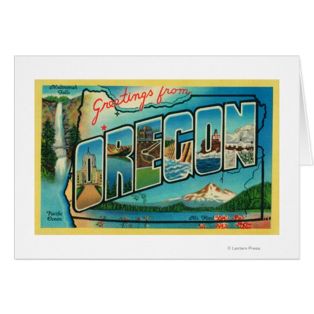 Escenas de letras grandes Oregon2 (Anverso (Horizontal))