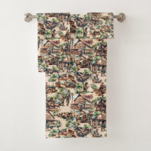 Escenas de Rancho Occidental o Granja de Campo