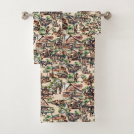 Escenas de Rancho Occidental o Granja de Campo