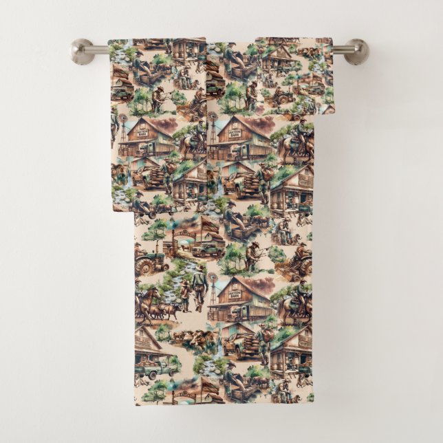 Escenas de Rancho Occidental o Granja de Campo (In situ)