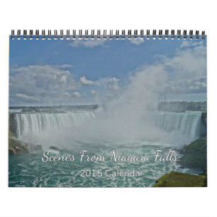 Escenas del calendario de Niagara Falls 2015