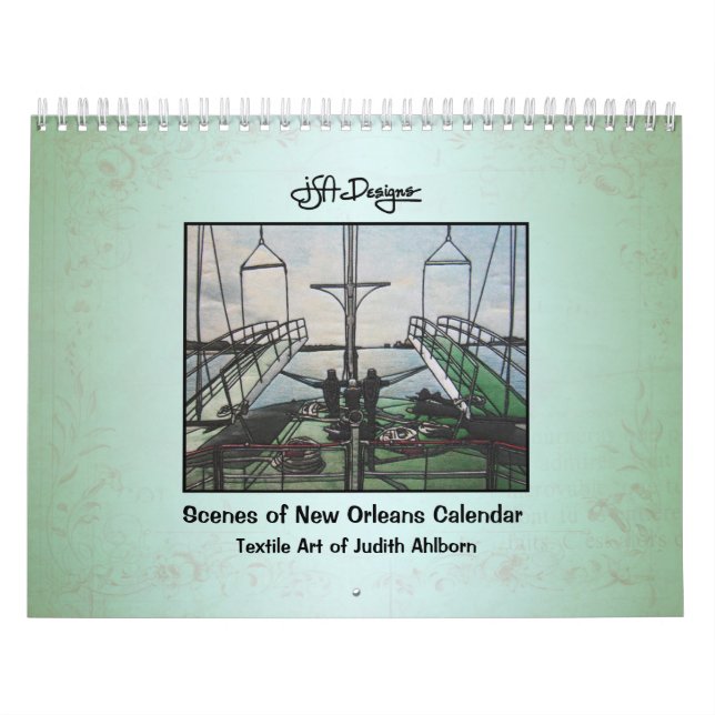Escenas del calendario de Nueva Orleans (Tapa)