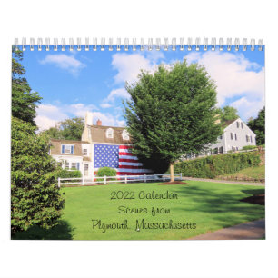 Escenas del calendario de Plymouth Massachusetts