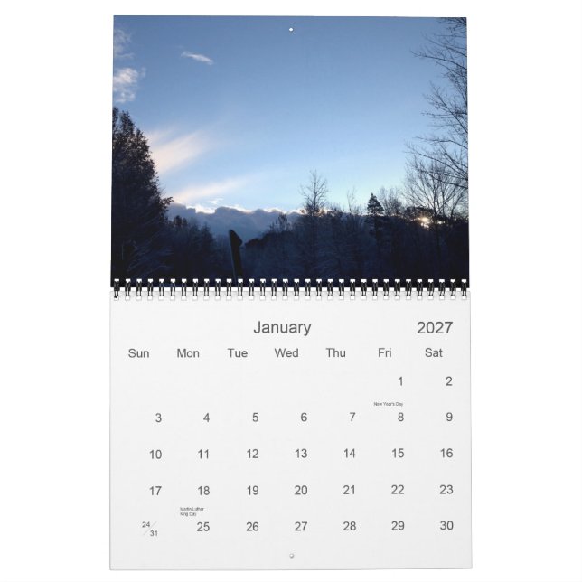 Escenas del calendario natural (Jan 2027)