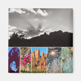 Escenas del imán de fotos de la colonia de Sedona