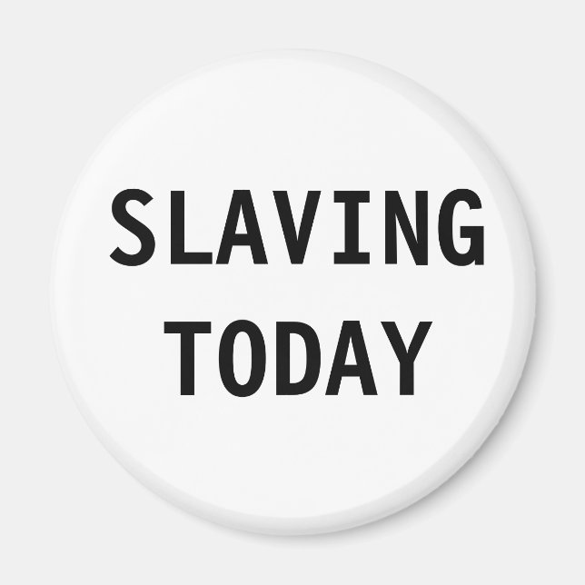 Esclavitud de imanes hoy (Frente)