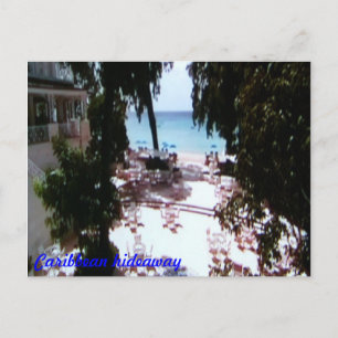 Esclavo caribeño, postal
