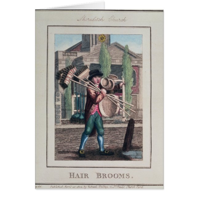 Escobas del pelo, iglesia de Shoreditch (Frente)