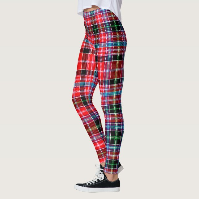 Escocés Aberdeen Tartan Women Leggings (Izquierda)