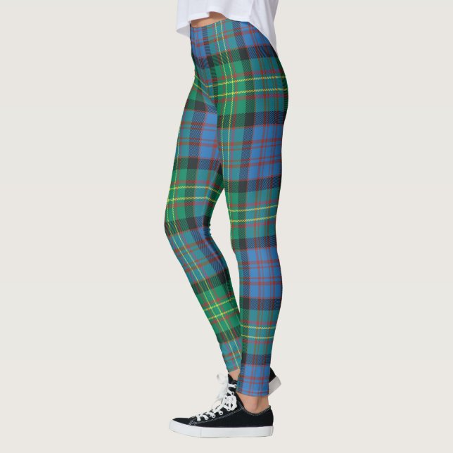 Escocés Bowie Tartan Women Leggings (Izquierda)