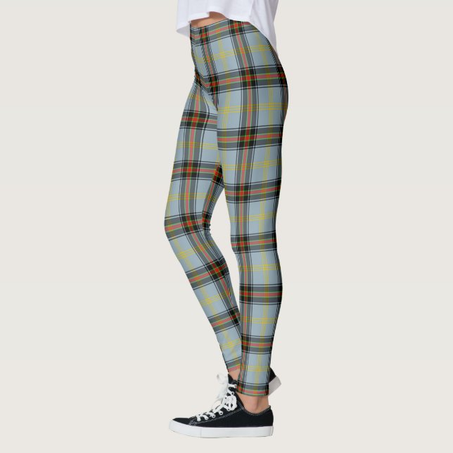Escocés Clan Bell Tartan Women Leggings (Izquierda)
