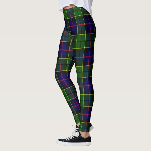 Escocés Clan Forsyth Tartan Women Leggings (Izquierda)