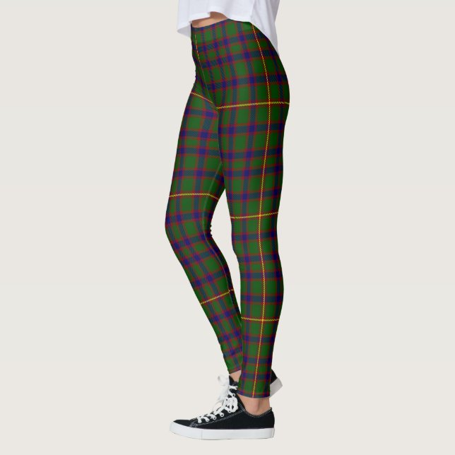 Escocés Clan Hall Tartan Women Leggings (Izquierda)