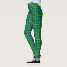 Escocés Clan Johnston Tartan Women Leggings