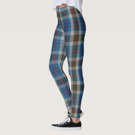 Escocés Clan Thomson Blue Tartan Women Leggings