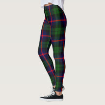 Escocés Clan Urquhart Tartan Mujeres Leggings