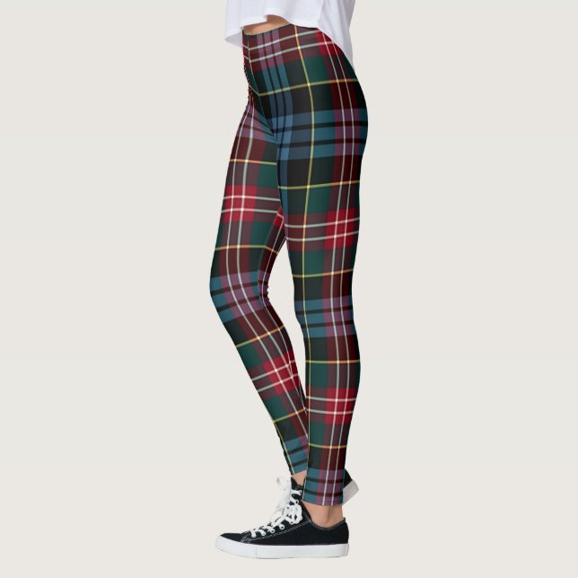 Escocés Comyn Tartan Women Leggings (Izquierda)