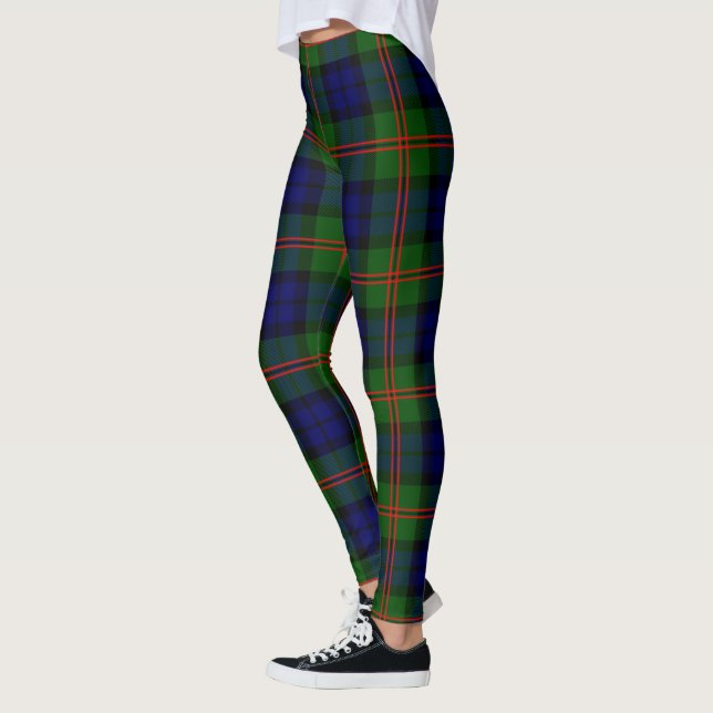 Escocés Dundas Tartan Women Leggings (Izquierda)