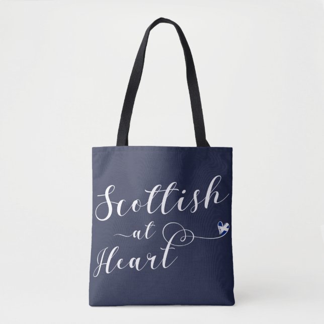 Escocés En La Bolsa De La Compra Del Corazón (Anverso)