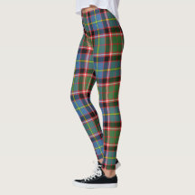Escocés Norvel Tartán Mujeres Leggings
