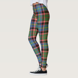 Escocés Norvel Tartán Mujeres Leggings