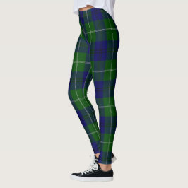 Escocés Oliphant Tartán Mujeres Leggings