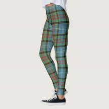 Escocés Paisley Tartan Women Leggings